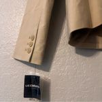 Liz Claiborne  Career Khaki Tan Women's One Button Blazer - Size SMALL NWT #120 Photo 8