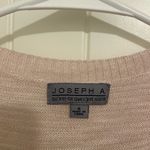 Joseph A EUC  women’s pale pink thin knit lengthy sleeveless open cardigan small‎ Photo 4