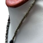 Ethnic Exotic Goddess Turquoise Dangle Vintage Necklace Blue Photo 6