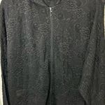 Chico's Chico’s Design Size 2 ( Medium)‎ Lace Hoodie long sleeve blouse Photo 0