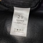 Mother Womens Black The Looker Ankle Fray Distressed Jeans 29 Butt Rip Photo 6