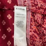 Just Fab Duster Cardigan Womens L Burgandy Waist Tie Lagen Look Boho Hippie Photo 6