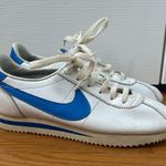 Nike Vintage 1980s Cortez Sneakers in Blue and White Photo 1
