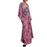 Jen's Pirate Booty FREE PEOPLE  Baroque Hyacinth Maxi Size L New w/o Tag $289 SOO Photo 3