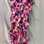 Bar III ‎ Pink Patterned Jumpsuit Size Large NWT Photo 2