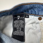 7 For All Mankind 7 For All Man Kind Denim Jeans Women’s Size 32 Mid Rise Medium Wash Slim Fit Photo 3