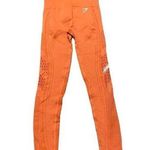 Gymshark bright orange seamless high waist leggings size XS Photo 0