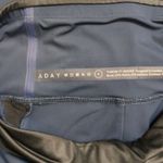 ADAY Throw It Higher Leggings Navy Black Zip Pockets High Waist Athleisure S Photo 7