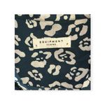 Equipment  ✿ Lucida Silk Sleeveless Shift Dress ✿ Navy Floral Print ✿ Small Photo 3