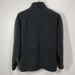 Old Navy  Teddy Sherpa Lined Fleece Jacket‎ Mens XL Dark Gray Mock Neck Full-Zip Photo 1