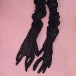 NBD  Estrella Gloves in Black One Size New Womens Opera Length Formal Event Photo 5