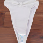 ASOS DESIGN White High Waisted Bikini Bottoms Size 4 Photo 0