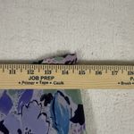 Coldwater Creek  Womens Silk Midi Skirt M Floral Fairy Purple Pastel Cottagecore Photo 6