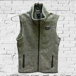 Patagonia  Women’s Heather Gray Fleece Vest Size L Photo 2