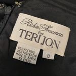 RICKIE FREEMAN for TERI JON Black Casual Dress Size 8 Photo 1