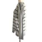 Forever 21  Gray and Black Stripe Comfy Oversized Tunic Sweater Size Medium Photo 3
