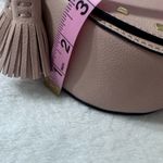Victoria's Secret Y2K Blush Tan Crossbody Saddle Bag with Tassel Detail Photo 3