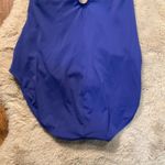 Lands‎ End Swimsuit One Piece Royal Blue Size 18 Supportive Photo 3