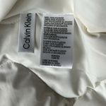 Calvin Klein  White Ivory Quilted Bomber Puffer Unisex Jacket Size Small NEW $225 Photo 9