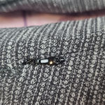 Lululemon  THINK FAST PULLOVER FITTED SWEATER SPACE DYE BLACK GRAY WOMENS 6 Photo 8