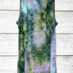 One World Purple & Green Flared Sleeveless Embellished Blouse Top Size XL Photo 6