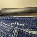 Liverpool Women’s  Hannah Crop Flare Dark Wash Jeans w Cut Hem Sz 6 Photo 4