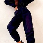 Pink or Black adult winter onesie Black Size undefined Photo 2