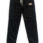 Hatley Heritage Joggers Women’s Charcoal Bear Drawstring Pockets Joggers Size XS Photo 0