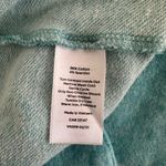 Talbots Turquoise Heathered Full Zip Up Jacket Sweatshirt Womens Large Sporty Blue Photo 7