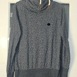 Naketano  Womens Navy‎ Blue Star Print Hoodie Large Photo 0