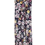 Loveappella Floral Print Empire Waist Jersey Stretch Maxi Dress Size Small Photo 1
