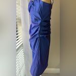 Ruched Dark Blue Dress size 14 Photo 8