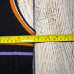 VTG 70s Sweater Bee Banff Geometric Sweater Vest Womens Size M Retro Knit Indie Black Size M Photo 3