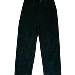 Levi's NWT Womens Mid Rise 94 Baggy Corduroy Jeans Pants Green 26 Photo 4