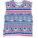 Jantzen Vintage Mutlicolor Printed Tank Top Sz M Photo 0