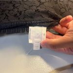 Anthropologie Weston Wear Black Sheer Lace Top 3/4 Sleeve Small Whimsigoth Photo 9