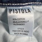 Pistola  Monroe High Rise Slim Cigarete Cropped Jeans Indio Wash Size 32 Photo 10
