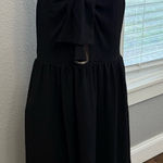 Free Press  Midi Dress‎ Self Tie Front Size Large Photo 0