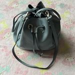 ZARA power blue leather large convertible bucket bag (new) Photo 3