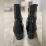 Raphael de la Forre Vintage Black Leather Western Dress Boots Size 8M Spain Photo 4