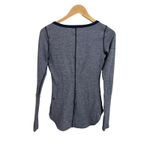 Lululemon Awesoma Henley heathered blue size 4 Photo 5