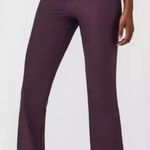 Spanx  Sunshine Kick Flare Pants in Geo Scape Orange Wine Maroon large tall Photo 0