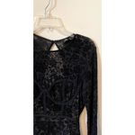 Lulus  Lace Dark Academia Goth Sexy Bodycon Mini Dress Black Size Medium Photo 3