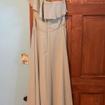 Mori Lee Sage Green Bridesmaid Dress Photo 1