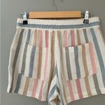 Gap  Women’s Striped Woven shorts size xs pull on Tie Waist Photo 1