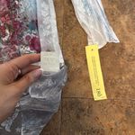 Fairy Elegant Floral Sheer Top Large NWT Blue Photo 4