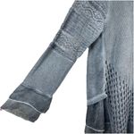 Simply Couture  Knit‎ Sweater Top Womens Size 1X Slate Gray Long Sleeve Lagenlook Photo 1