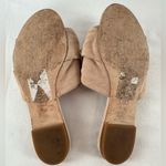 Tory Burch  Annabelle Bow Suede Slide Sandal in Tan Size 6.5‎ Photo 7