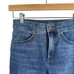 EXPRESS NWOT  Women’s High Rise Distressed Flare Jeans in Blue Size 2 Photo 5