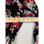 Show Me Your Mumu Show Me Your MUMU Black Velvet Floral Kelsey Romper Size Medium Photo 4
